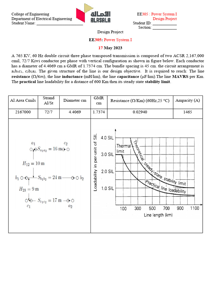 Power System Design Project Overview | PDF | Science & Mathematics ...