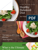 Healthy Balanced Diet Presentation
