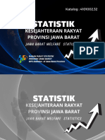 Statistik Kesejahteraan Rakyat Provinsi Jawa Barat 2022