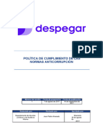 Política de Cumplimiento de Las Normas Anticorrupción - Esp - Docx 2023