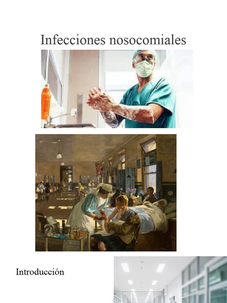 Infecciones Nosocomiales Pdf Infección Adquirida En El Hospital