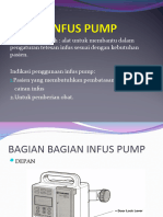 Pemasangan Infus Pump
