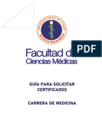 Guía para solicitar Certificados_Carrera de Medicina