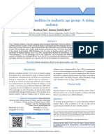 Type 1 Diabetes Mellitus in Pediatric Age Group