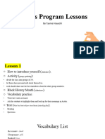 Access Program Lessons
