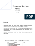 Teknis Presentasi Review Jurnal