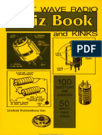 Short Wave Radio Quiz 1938