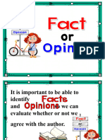 Fact or Opinion PowerPoint
