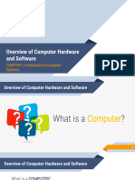 Computer Hardware Fundamentals CHAPTER 1A Overview of Computer System 2024 CpE