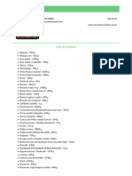 Lista de Compras de Pedro Gabriel de Deus