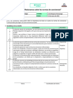 Sesion 1-Tutoría 2023-Reflexionamos Sobre Las Normas de Convivencia-Requena