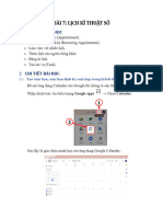 BÀI 7 - Lịch Kỹ Thuật Số