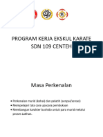 Program Kerja Ekskul Karate