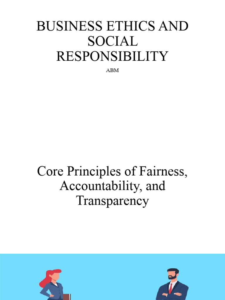 Business Ethics and Social Responsibility | PDF | Business Ethics | Reason