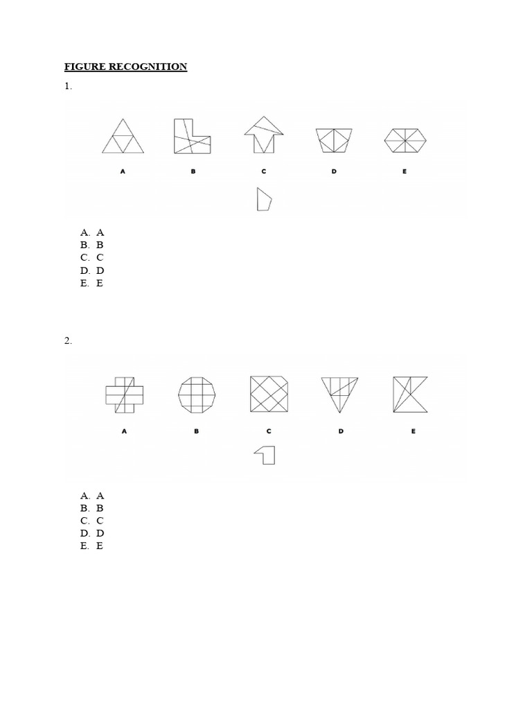 Figure Recognition (Done) | PDF
