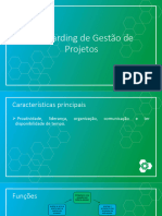 Onboarding de Gestão de Projetos