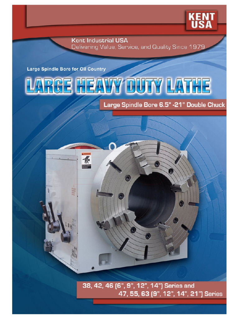 Torno Petrolero Kent MD - 63 Series | PDF