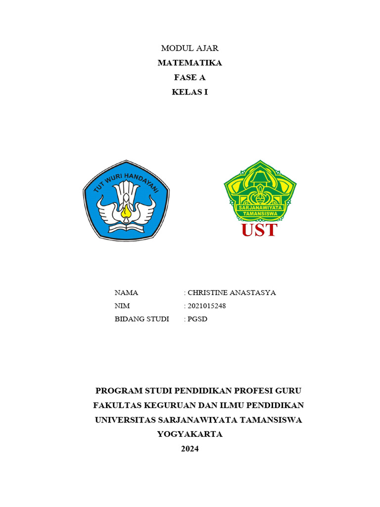 Modul Ajar Bangun Datar Kelas 2 SD | PDF | Karier & Perkembangan
