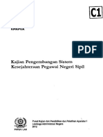 Kajian Pengembangan Sistem Kesejahteraan. PNS