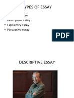 Developing 5 Paragraphs Essay