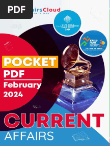 Current Affairs Pocket PDF - February 2024 by AffairsCloud 1