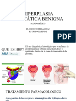 Hiperplasia de Próstata: Manejo Médico