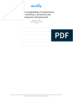Docsity Pim III Contablidade Fundamentos de Markting e Dinamica Das Relacoes Interpessoais