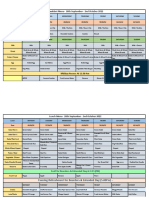 Menu 26th To 2nd October 2022