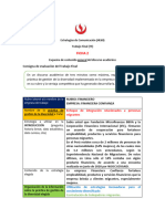 TF - Trabajo Final-Ficha 2 (Esquema de Contenido GENERAL Del Discurso Académico)