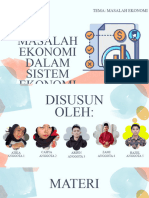 Kelompok 8 Masalah Ekonomi Dalam Sistem Ekonomi