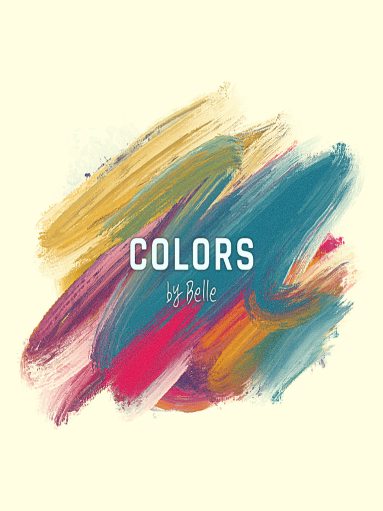 Colorful Paint Mix Artistic Album Cover | PDF