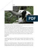 Contoh Report Text Tentang Panda Materi Kelas 9