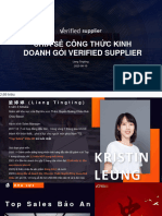 (Official) VIETNAMESE-Verified Supplier Sales&CS Training