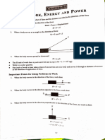 "Work, Energy And Power: 3-page Class 10 CBSE Notes"