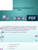 Bio-Geographical Classification of India - 1