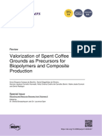 Valorization of Spent Coffee Grounds as Precursors for Biopolymers and Composite Production