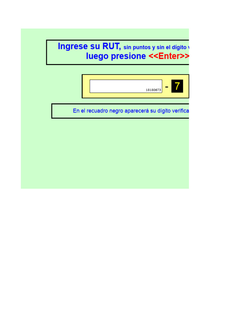 Verificar rut pdf