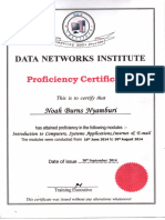 08 Data Network Institute Certificate