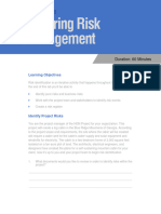 CAPM 17 Case+Study Risk Repsonse Planning