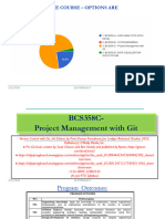 Project Management With Git - (BCS358C) DEC- 2023