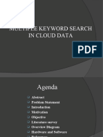 2 - PPT Multi Keyword Search in Cloud Data