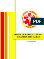 Manual de Historias Clinicas