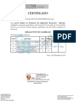 Certificado Ensap