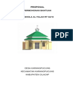 Proposal Mushola Al Falah Rt 04 Rw 10