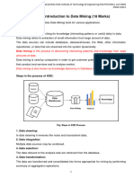 DWM Unit 4 Introduction To Data Mining