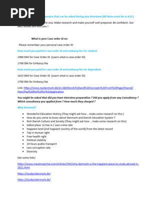 Denmark-visa-interview-QA-NEW