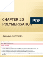 Chapter 20 Polymerisation