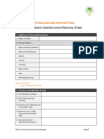 RSSF102 Application For Audit Cost Template