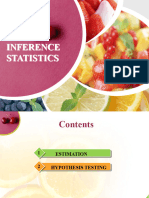 Inference Statistics