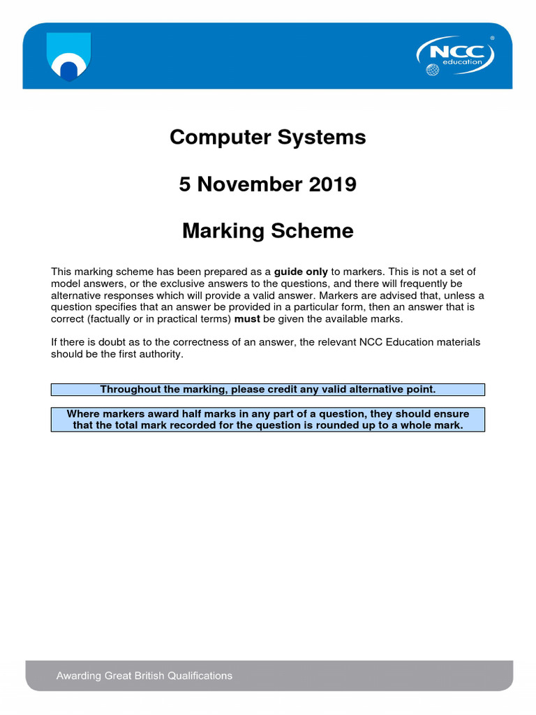 CSYS MS Winter 2019 FINAL | PDF | Computer Data Storage | Central ...